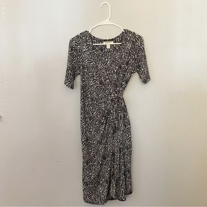 Motherhood Maternity Wrap Dress - S